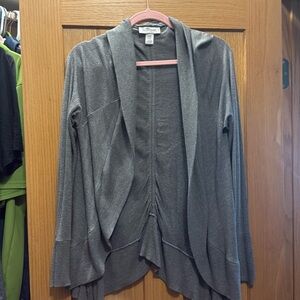 Medium grey maternity cardigan
